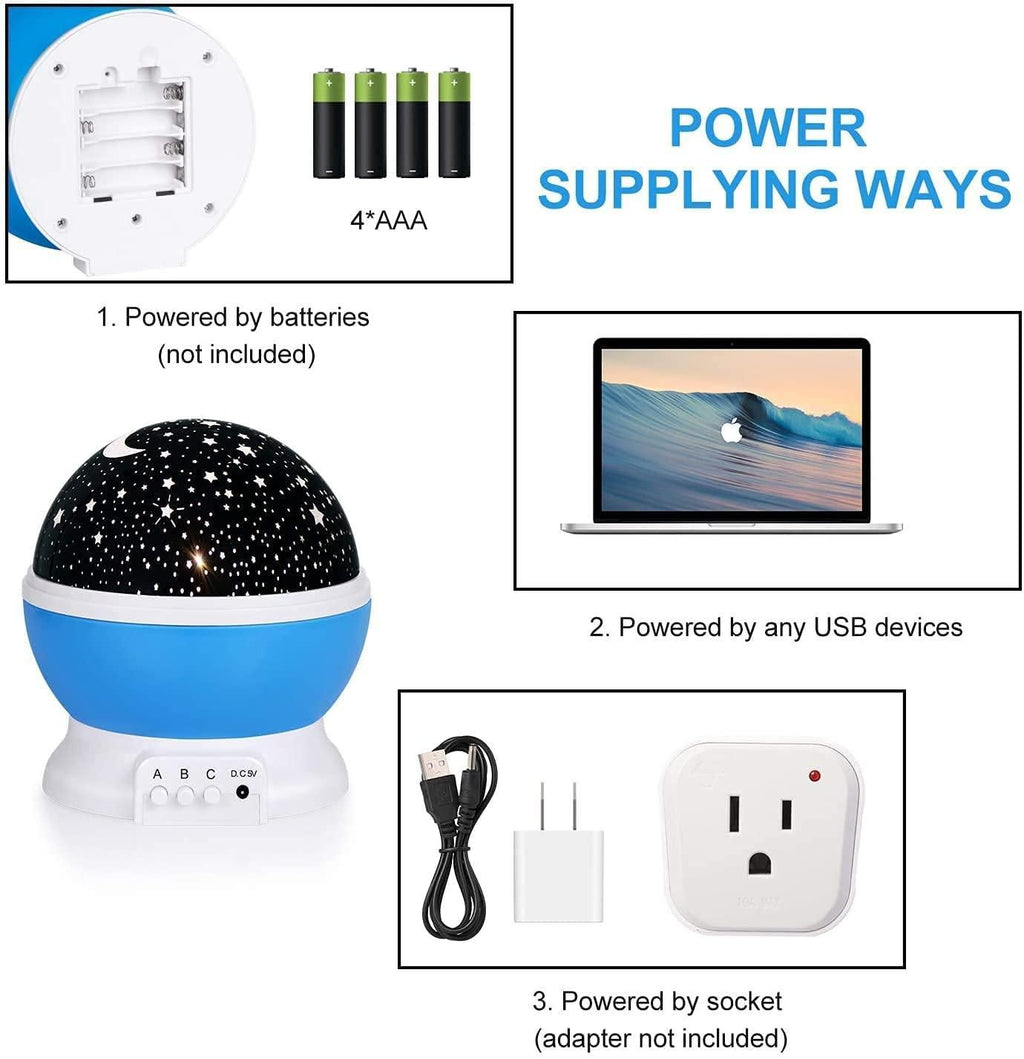 Star & Moon Night Lamp