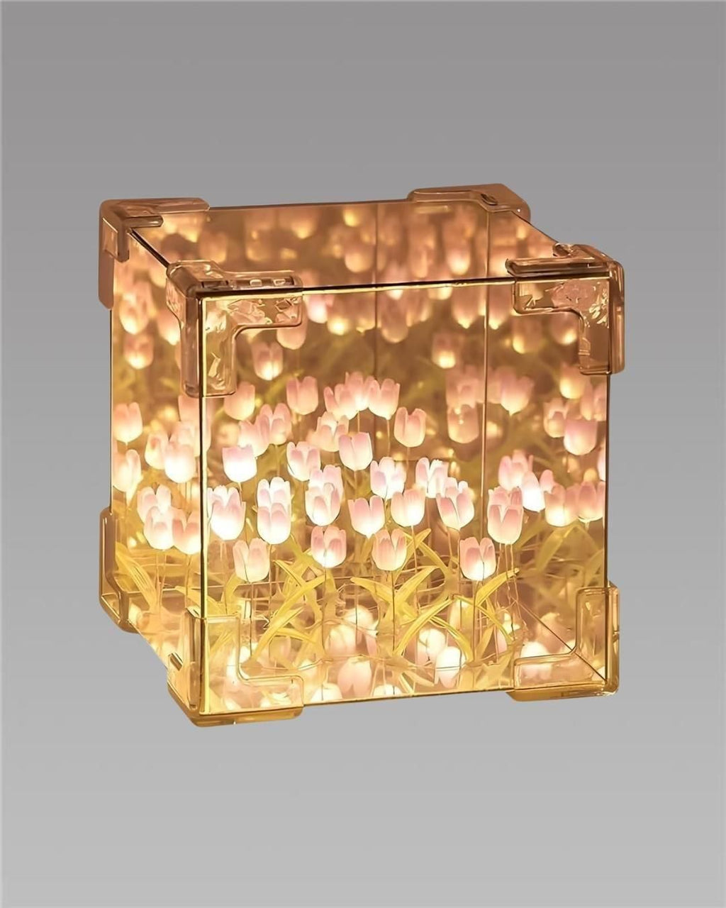 Tulip Mirror Cube Lamp