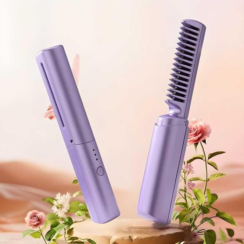 Portable Mini Cordless Rechargeable Hair Straightener