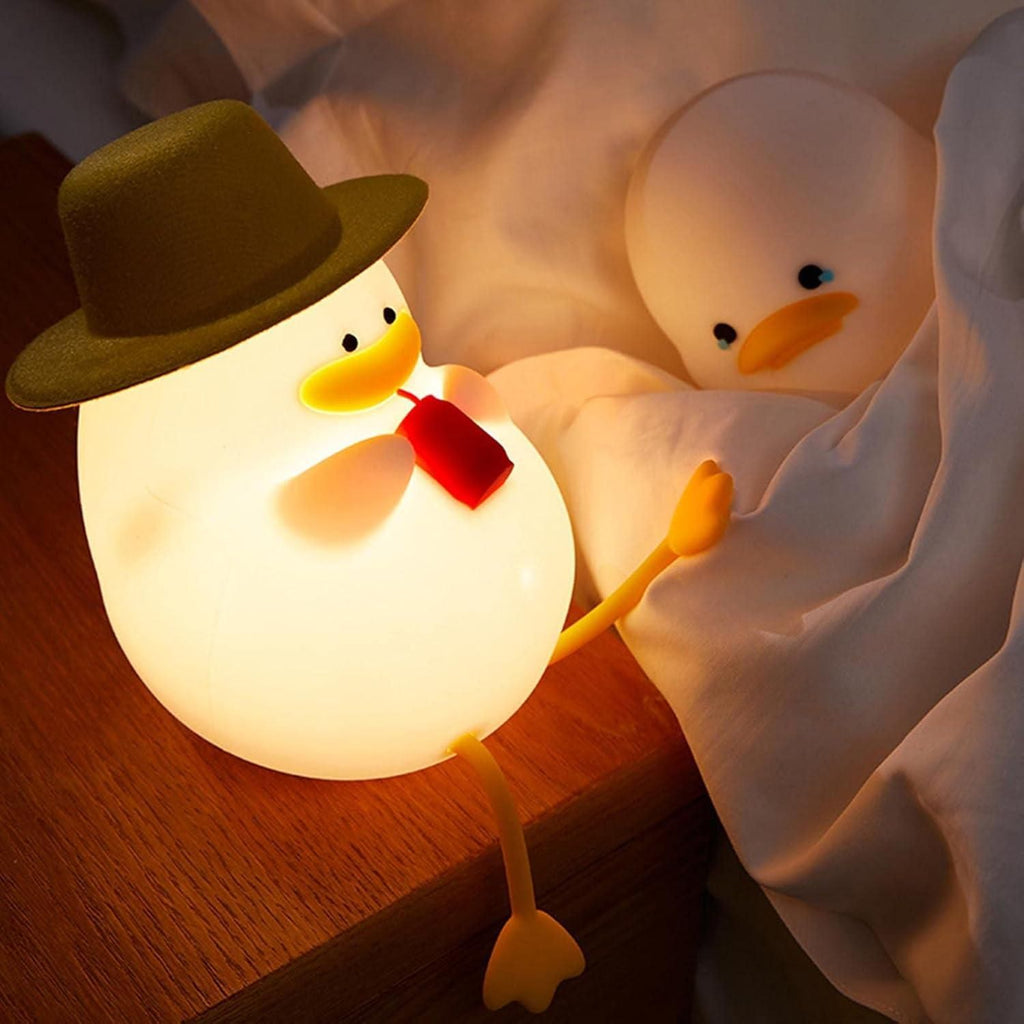 Cute Silicone Duck Light