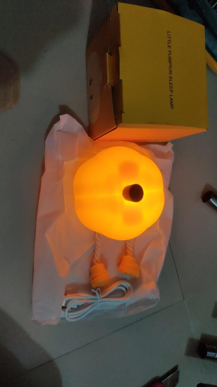 Cute Pumpkin Silicone Lamp